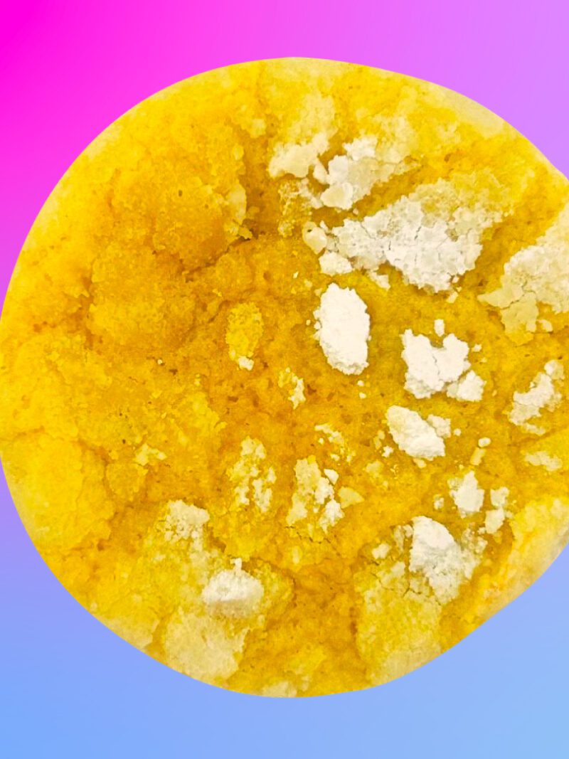6 Pack Big Cookies: Lemon Crinkle